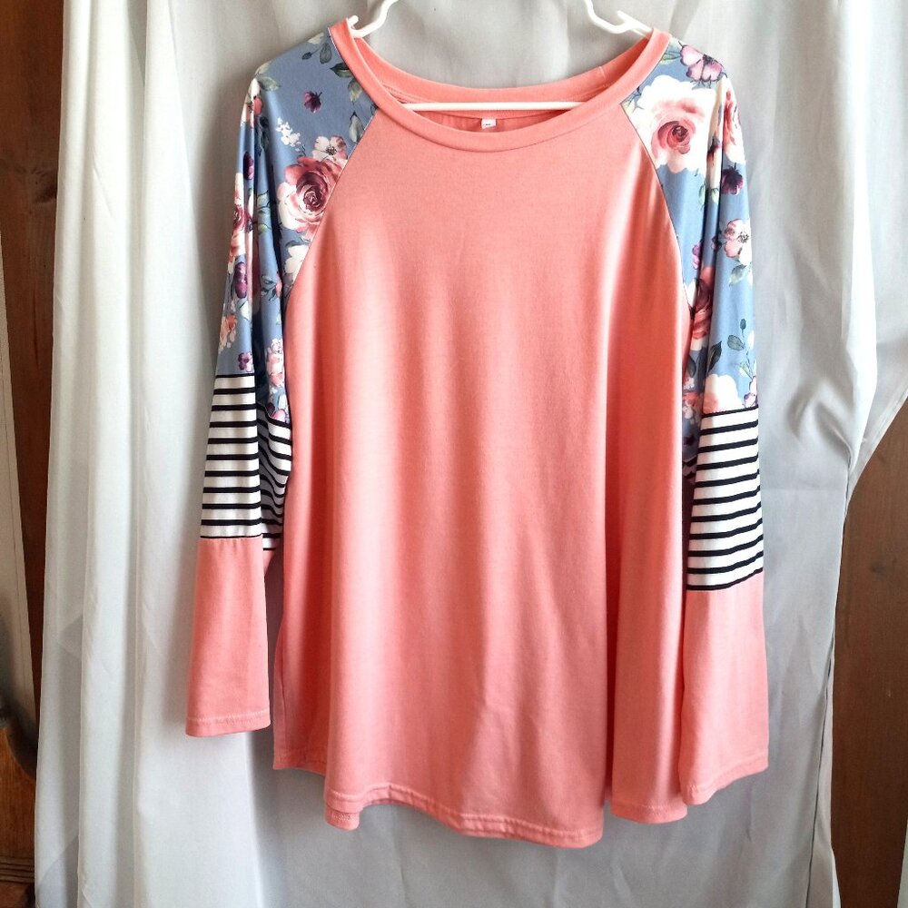 Ladies XL Long Sleeve Casual Top Brand unknown